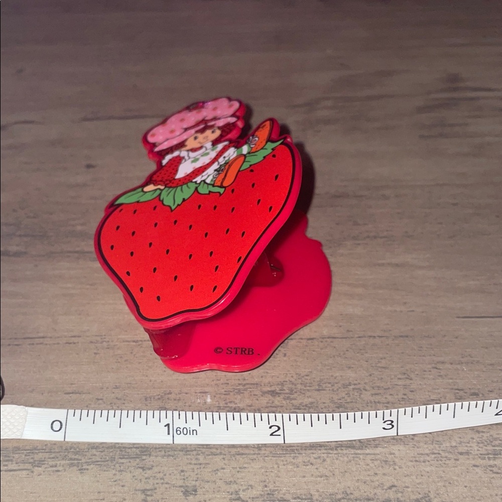 Strawberry Shortcake Hair Claw Clip • Vintage Style • NWOT - Picture 5 of 6